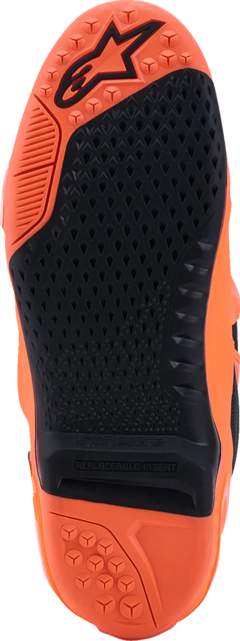 a Motokrosové boty / mx obuv ALPINESTARS TECH 7 / 2012025-1576 barva černá/červená fluo/růžová 26 velikost US 10 / EU 44,5