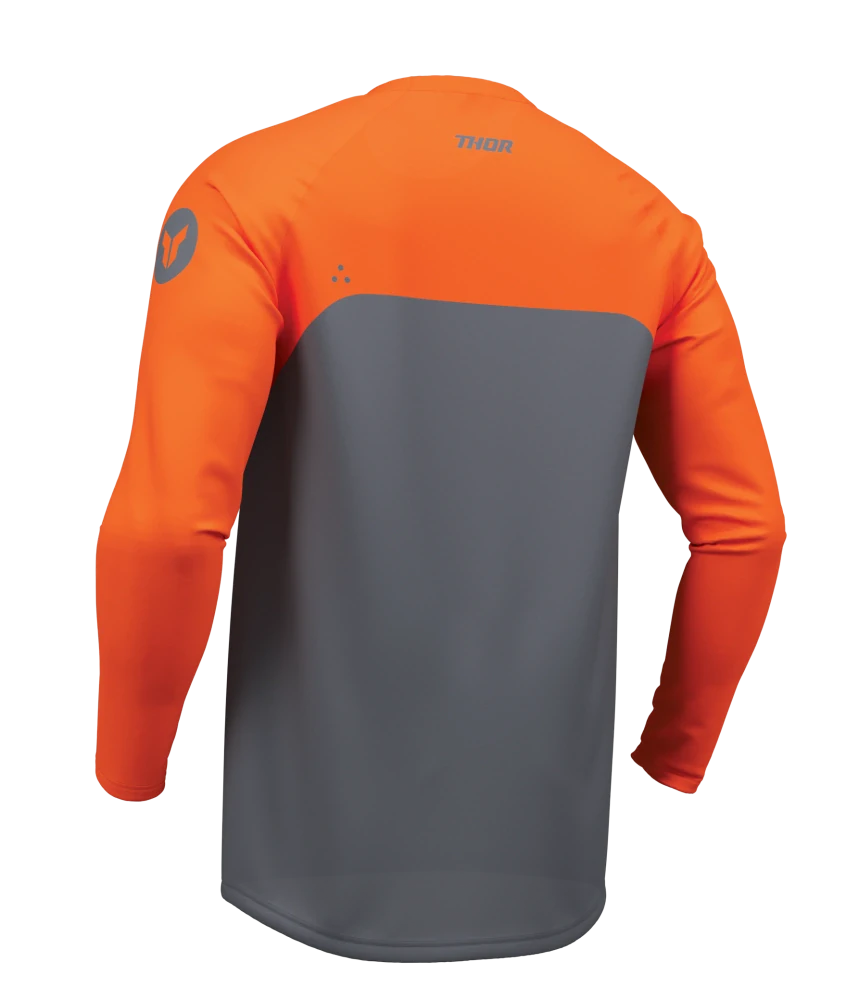 A Motokrosový komplet / enduro kalhoty a dres / motokrosový - enduro komplet  THOR RIDEMODE MENACE barva menace charcoal velikost 32+M