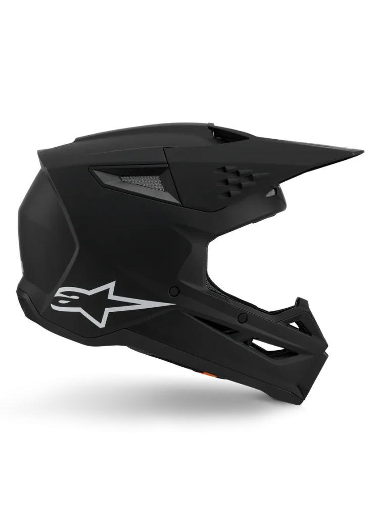 Motokrosová přilba ALPINESTARS SM3 / SM-3 / S-M3 / 8300426-110 BLACK MATT černá matná