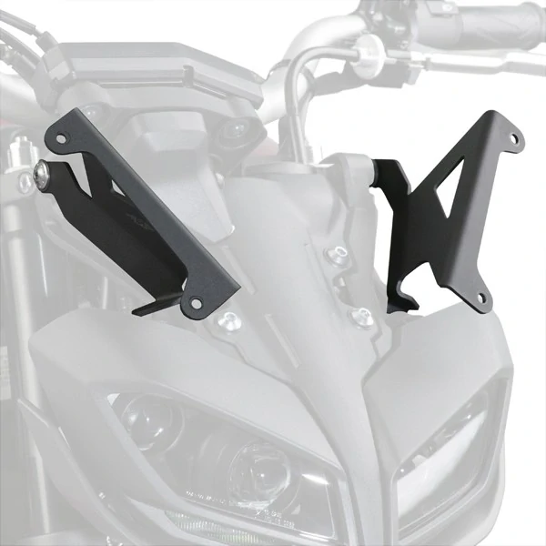 Plexi motocyklu NATIONAL CYCLE verze krátká pro YAMAHA MT-09 rok 2017-2020 barva tmavě šedá, výška plexi 38,7 cm