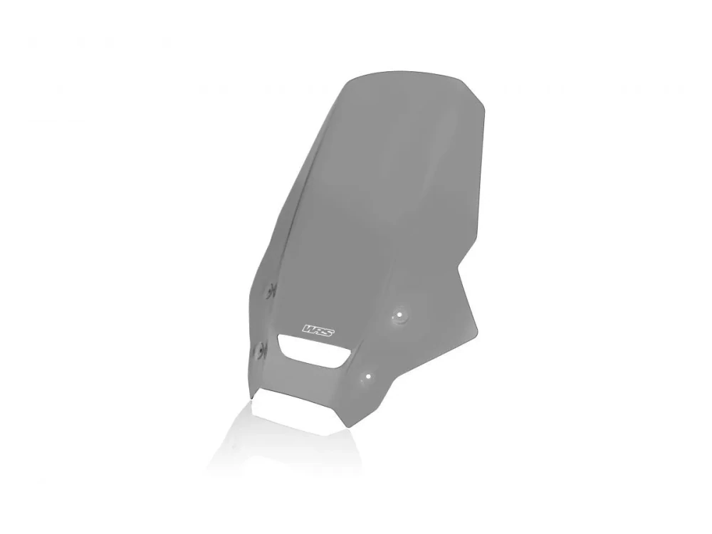 Plexi motocyklu WRS pro HONDA NX 500  rok 2024-2025 výška plexi 46,5 cm, barva kouřová