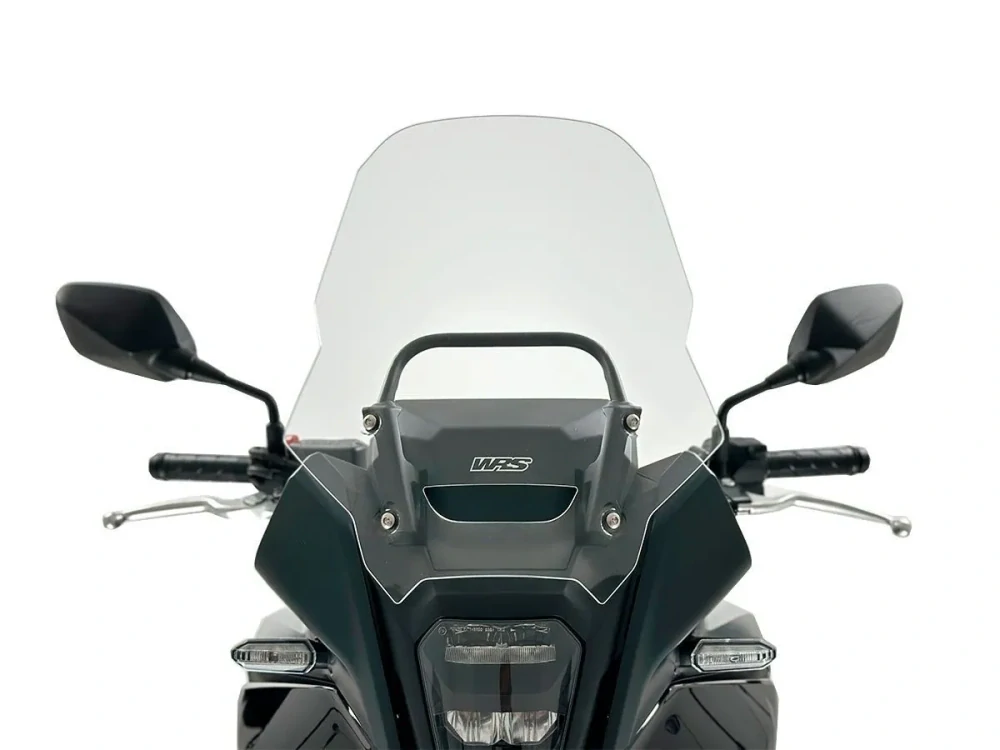 Plexi motocyklu WRS pro HONDA NX 400 rok 2024-2025 výška plexi 40,5 cm, barva čirá 