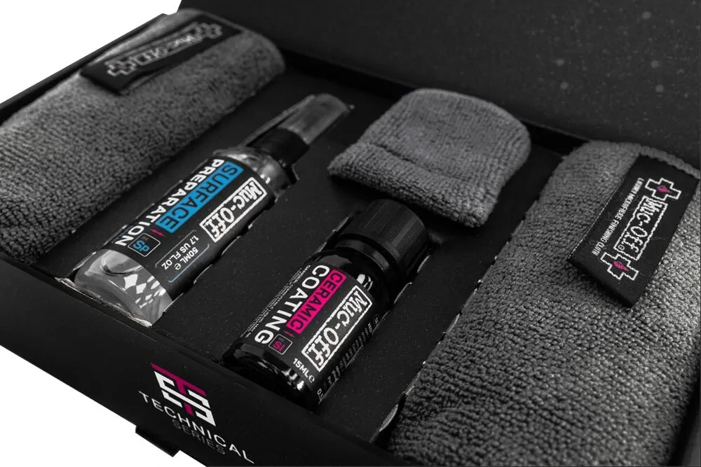 Keramická ochranná sada na lak motocyklů a jízdních kol MUC OFF CERAMIC PROTECTION KIT
