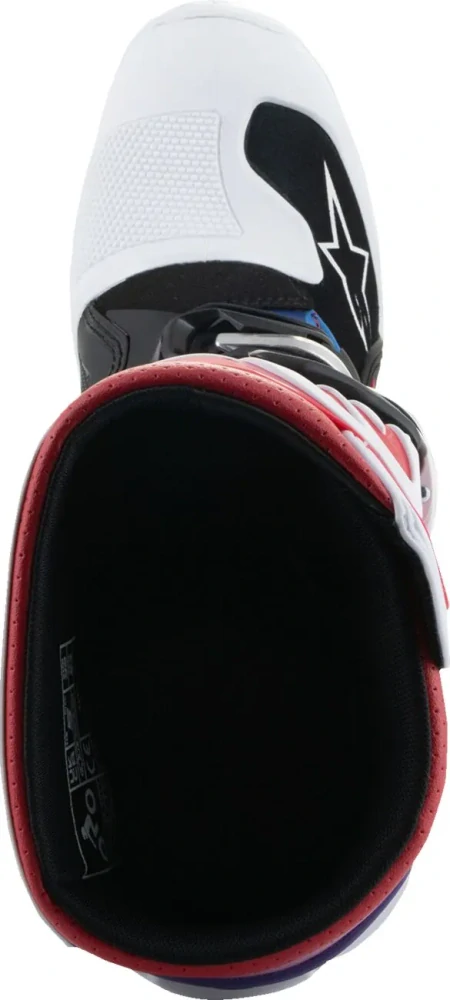 Dětské motokrosové boty / MX obuv ALPINESTARS TECH 7S RAINBOW 2015017-289 barva černá/bílá/multicolor
