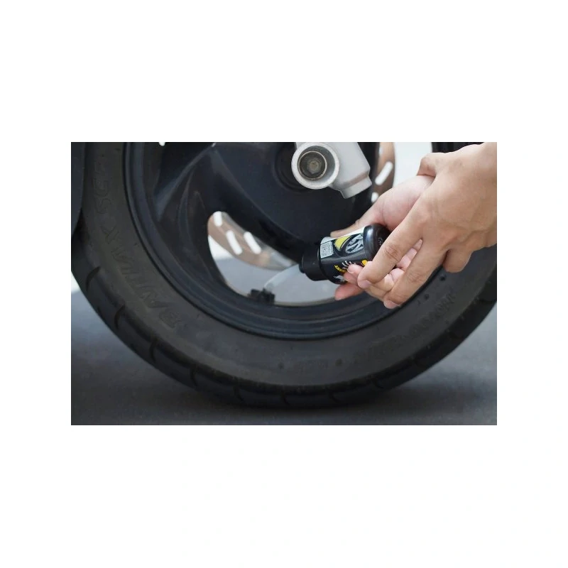 Kompaktní poloautomatická opravná sada na lepení motocyklových pneu AIRMAN RESQ SCOUT TIRE MOBILITY KIT 