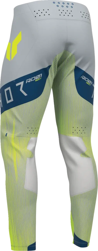 Lehké a pružné motokrosové - enduro kalhoty THOR SPORTMODE VANISH barva šedá/deep modrá
