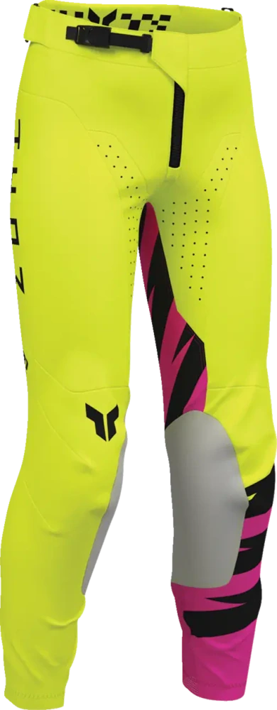 A Dětský sportovní motokrosový komplet kalhot a dresu THOR LAUNCHMODE SHOCKIE barva acid/fuchsia velikost 24+M