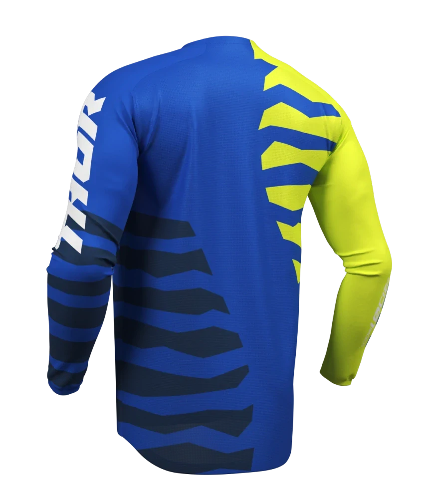 a Motokrosový / enduro komplet kalhot a dresu THOR LAUNCHMODE SHREDDER barva šedá/fuchsiová velikost 36+XL