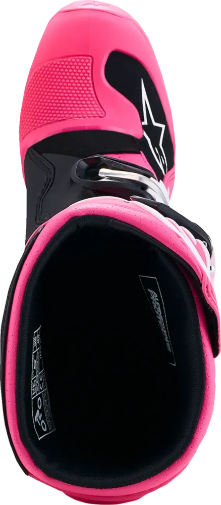 Dětské motokrosové boty / MX obuv ALPINESTARS TECH 7S barva černá/růžová/bílá