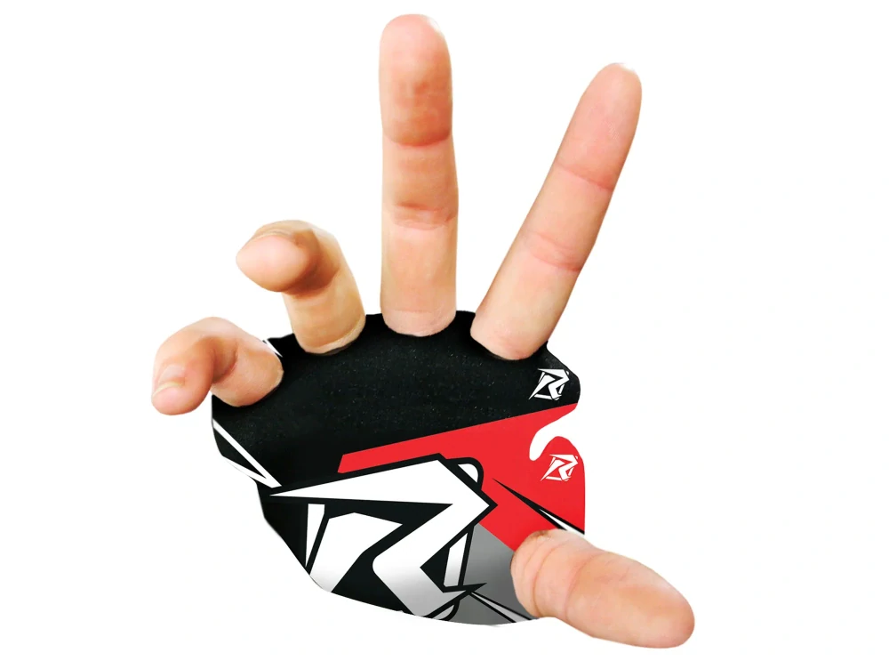 a Chrániče dlaní / vložky do rukavic proti puchýřům RISK RACING PALM SAVER PROTECTOR barva černá/bílá - 1 pár vel. XL