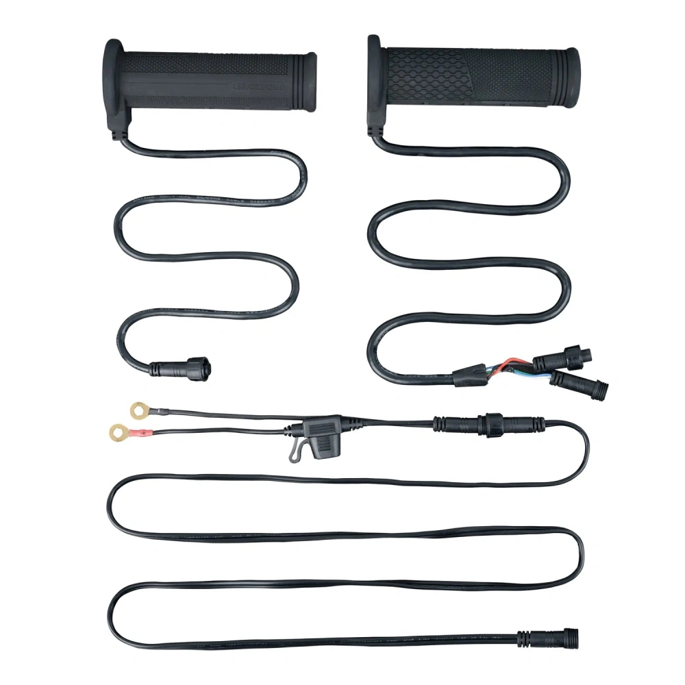 Vyhřívané rukojeti s integrovaným ovládáním - gripy na motocykl OXFORD HOTGRIPS PRO 2.0 TOURING EL401 pro řídítka o průměru 7/8" (22 mm)