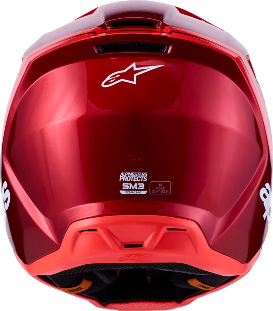 Motokrosová přilba ALPINESTARS SM3 / SM-3 / S-M3 RADIUM 8300726-3216 barva černá/bílá/modrá