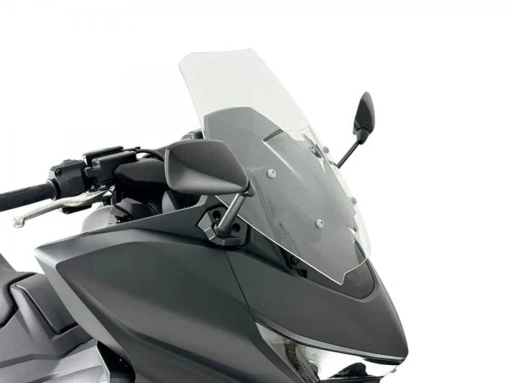 Plexi motocyklu WRS verze INTERMEDIO pro HONDA FORZA 750 rok 2025-2026 barva čirá, výška 48,5 cm (1,3 cm nižší než originál)
