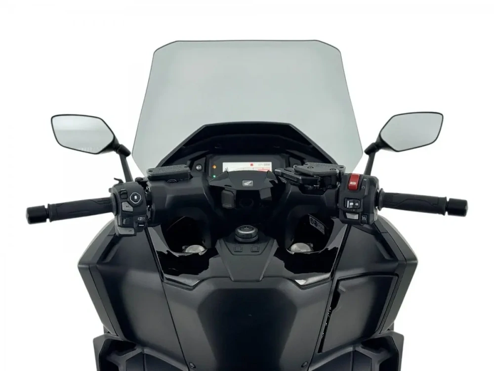 Plexi motocyklu WRS verze TOURING pro HONDA FORZA 750 rok 2025-2026 barva kouřová, výška 56,3 cm o 6,5 cm vyšší než originál plexi