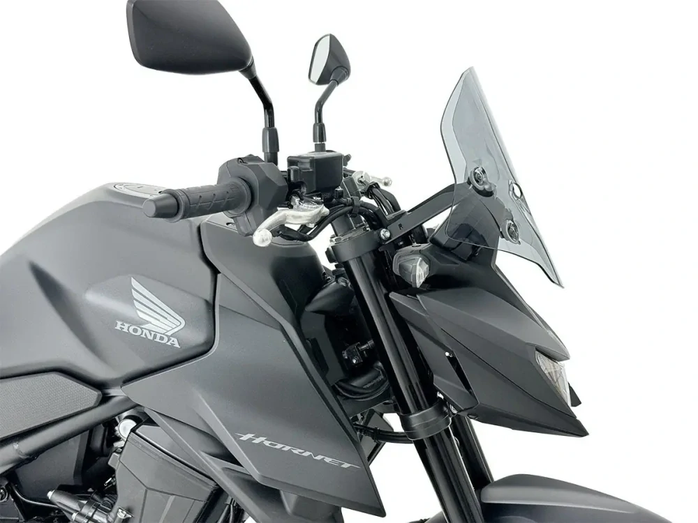 Plexi motocyklu WRS verze SPORT pro HONDA HORNET 750 rok 2025-2026 barva kouřová, bez montážní sady