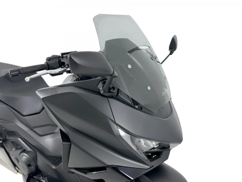 Plexi motocyklu WRS verze INTERMEDIO pro HONDA FORZA 750 rok 2025-2026 barva kouřová, výška 48,5 cm (1,3 cm nižší než originál)