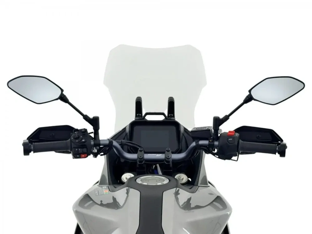 Plexi motocyklu WRS verze TOURING pro YAMAHA RACER 7 / GT rok 2025-2026 barva čirá, výška 53,5 cm