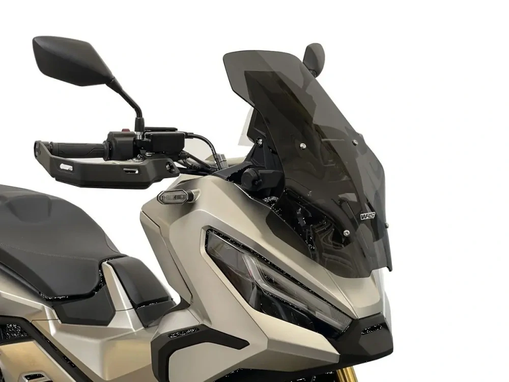 Plexi motocyklu WRS verze STANDART pro X-ADV 750 rok 2021-2024 barva tmavě kouřová,  výška plexi 56 cm  