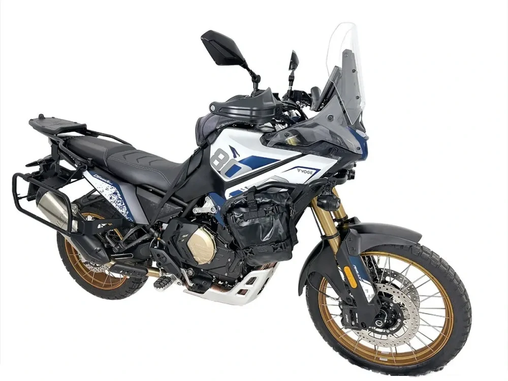 Plexi motocyklu WRS verze TOURING pro VOGE VALICO DS 800 X RALLY rok 2025-2026 barva čirá, výška plexi 31 cm bez deflektorů
