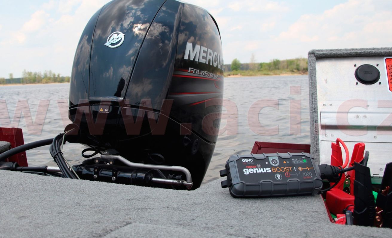 A STARTOVACÍ BOX + POWER BANKA NOCO GENIUS GB40 STARTOVACÍ PROUD 1000 A