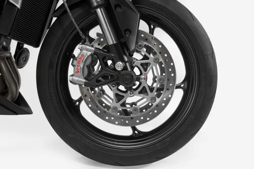 Padací protektory do osy předního kola motocyklu SW-MOTECH pro BMW S 1000R 2013-2020