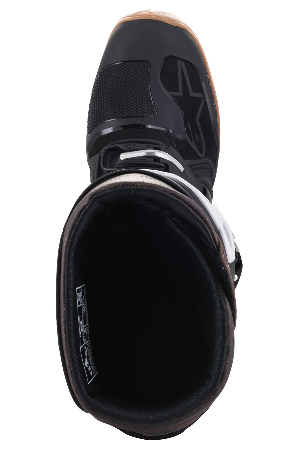 Motokrosové boty ALPINESTARS TECH 7 ENDURO černá/tmavá hnědá 