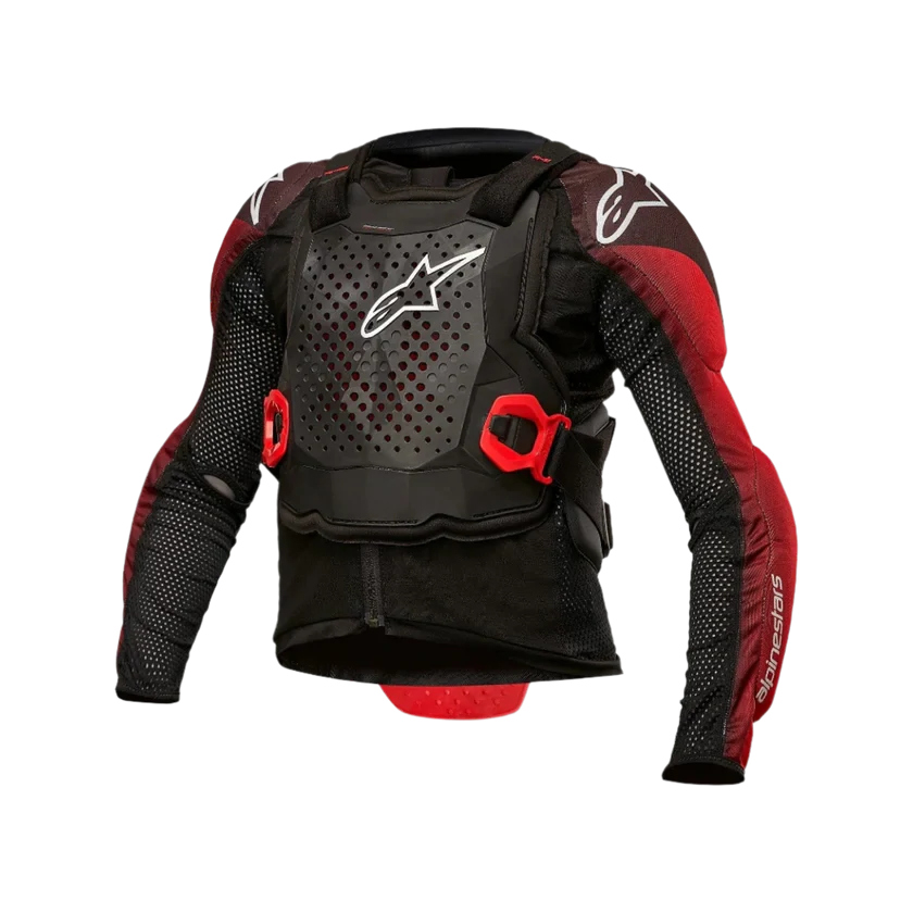 Dětský hrudní chránič / dětská chráničová košile ALPINESTARS BIONIC TECH JACKET 6546624-123 barva černá/červená velikost S/M 
