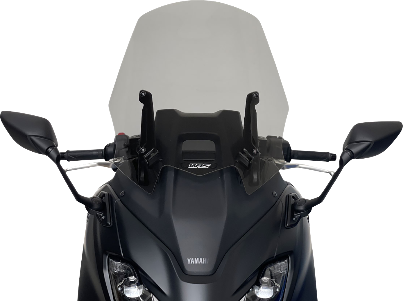 Plexi motocyklu WRS pro YAMAHA T-MAX 560 rok 2022 verze touring, barva kouřová, výška 52.5 cm 