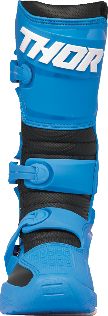 Dětské motokrosové boty / MX boty / motokrosová obuv THOR BLITZ XR barva modrá/černá- pár