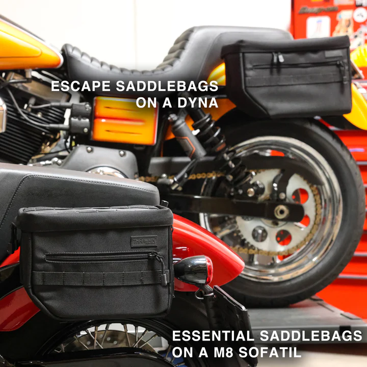 Pevné držáky/montážní sada pod motocyklové brašny THRASHIN SUPPLY CO pro brašny ESCAPE a ESSENTIAL