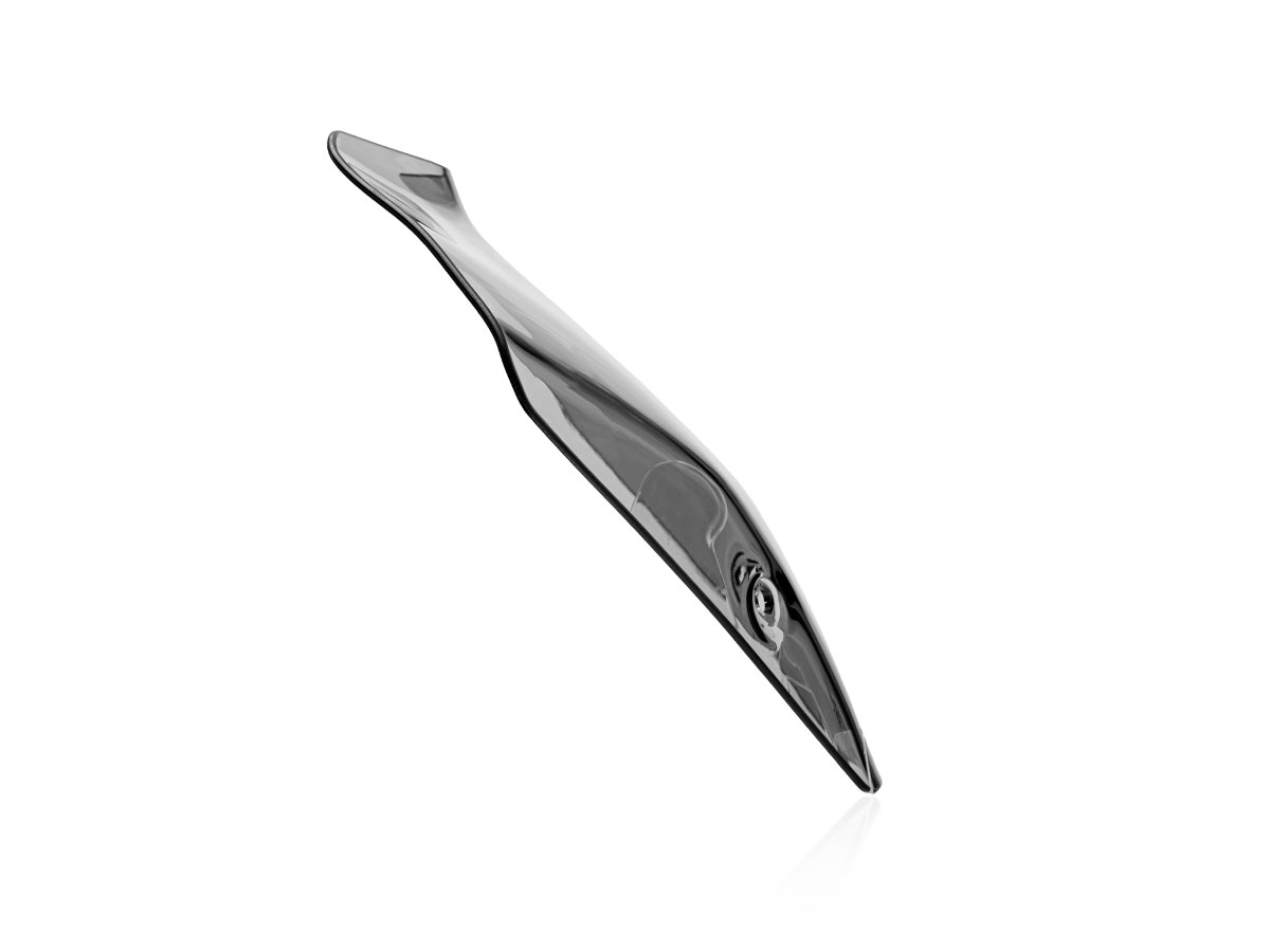 Plexi motocyklu WRS TOURING pro BMW S 1000 R rok 2022-2023, výška 31 cm, šíře 33 cm, barva kouřová