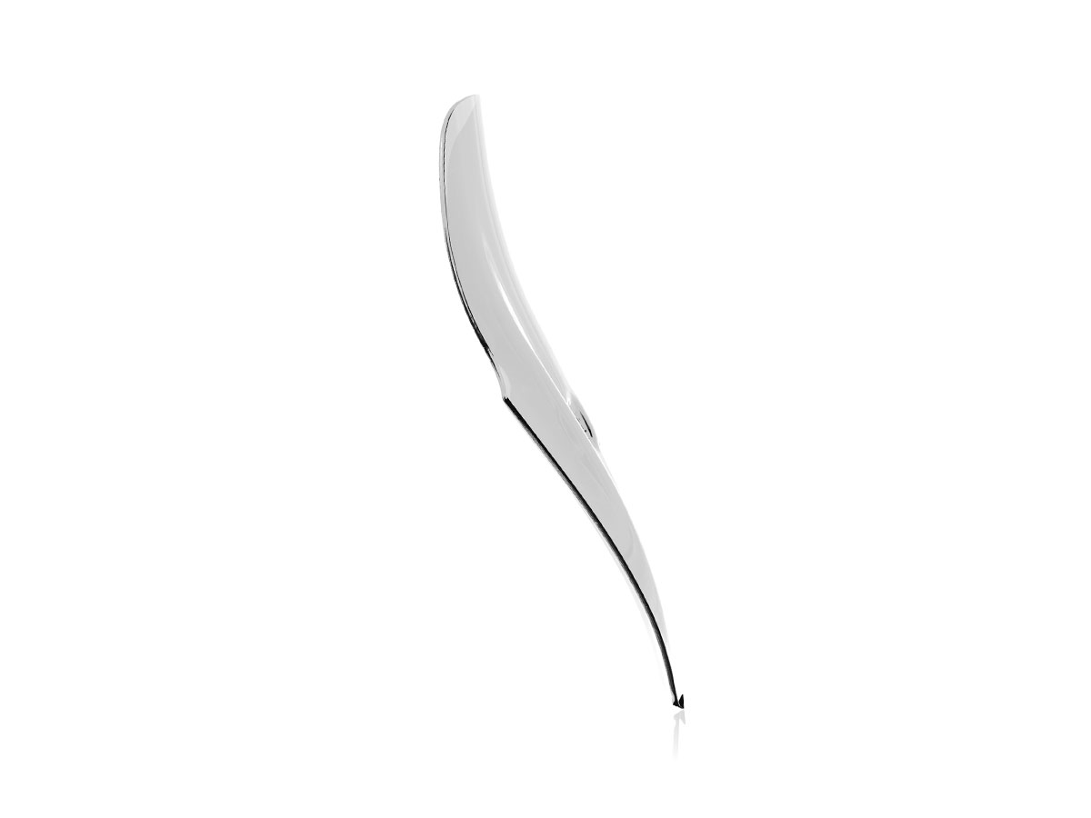 Plexi motocyklu WRS TOURING pro DUCATI DIAVEL V4 1200 ABS rok 2023, výška plexi 33,5 cm, šíře plexi 28 cm, barva čirá