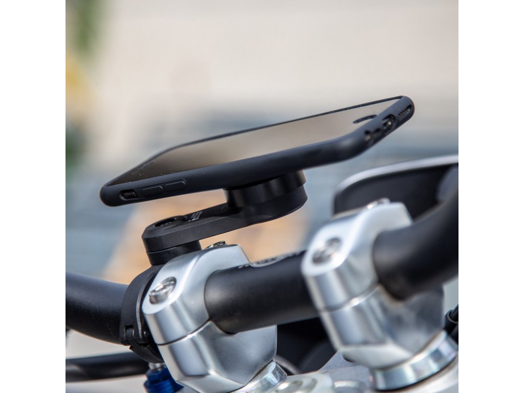 Držák mobilního telefonu na motocykl SP CONNECT MOTO MOUNT LT 53128 na řídítka s průměry 22mm-31,8mm 