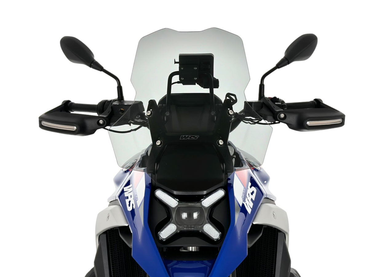 Plexi motocyklu WRS CAPONORD PLUS pro BMW R 1300 GS ABS rok 2023-2024 barva kouřová