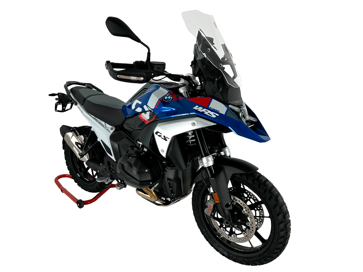 Plexi motocyklu WRS TOURING BM088T pro BMW R 1300 GS ABS rok 2023-2024 barva čirá bez deflektorů 
