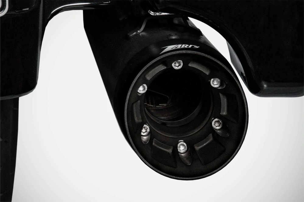 Homologované koncovky výfuku motocyklu ZARD SLIP ON MUFFLERS HOMOLOGACE E4 pro motocykl HARLEY DAVIDSON ROAD GLIDE SPECIAL rok 2017-2020 viz popis, barva černá