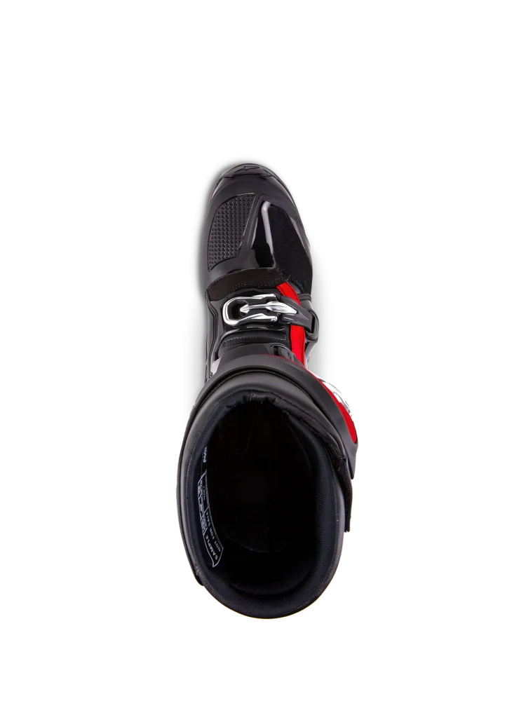 a Motokrosové boty / mx obuv ALPINESTARS TECH 7 , 2012025-1030 barva černá/červená fluo velikost 45,5