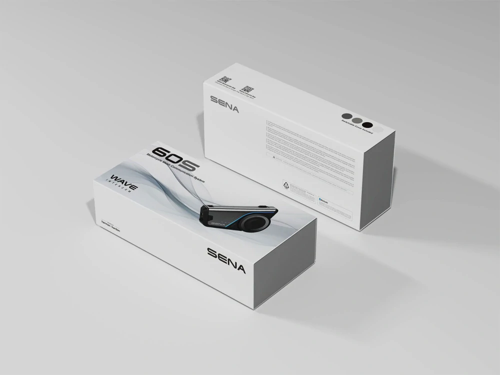 Komunikační zařízení / bluetooth handsfree headset SENA 60S dosah 2 km v otevřeném terénu, balení jedna jednotka