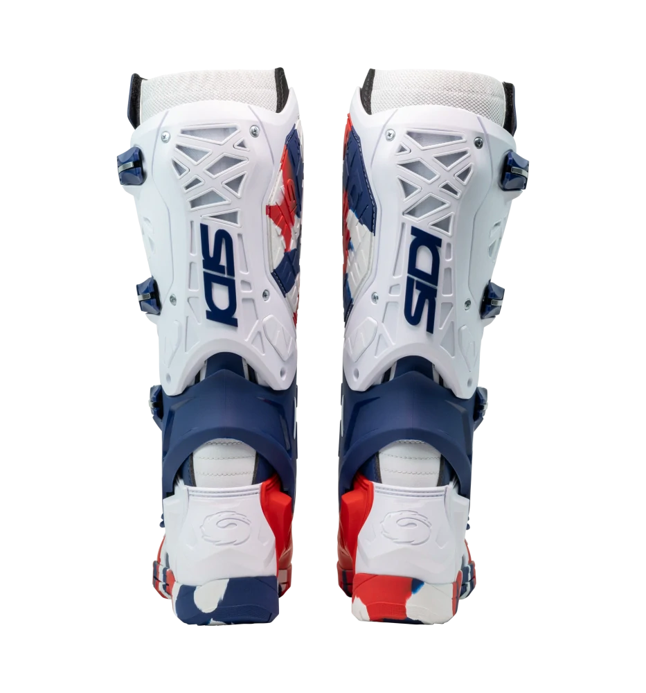 Motokrosové / enduro boty SIDI CROSSAIR X barva bílá/červená/černá, pár