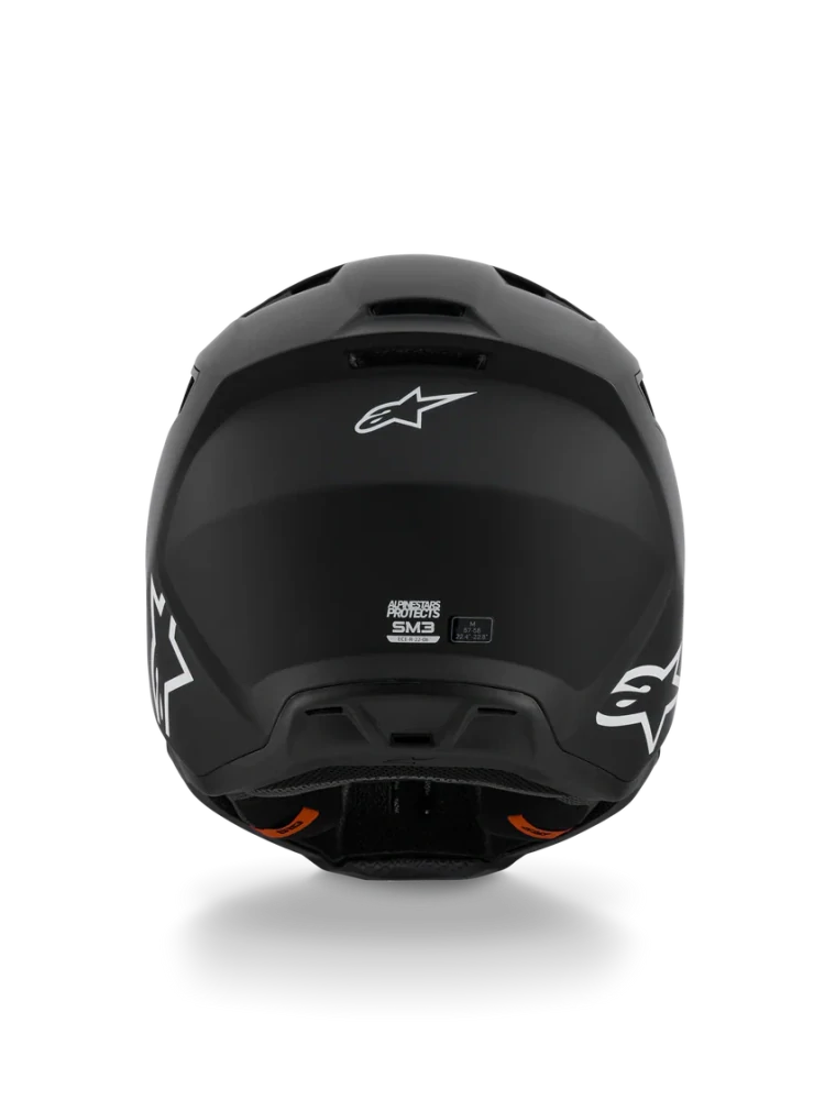 Motokrosová přilba ALPINESTARS SM3 / SM-3 / S-M3 / 8300426-110 BLACK MATT černá matná