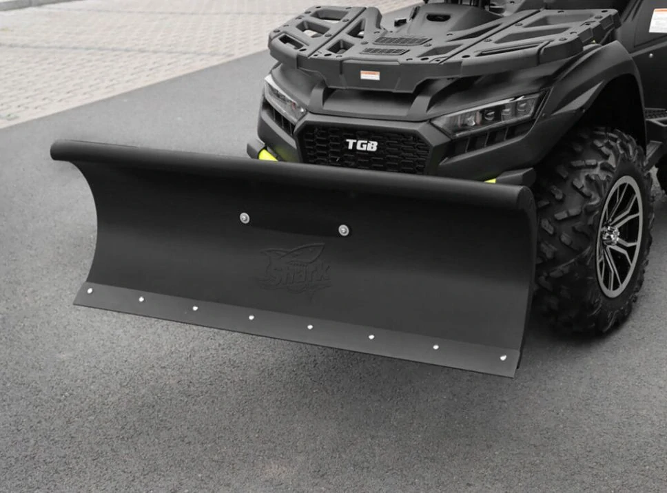 Sněhová radlice SHARK SNOW PLOW DELUXE barva černá, šířka 132 cm (BEZ ADAPTÉRU)