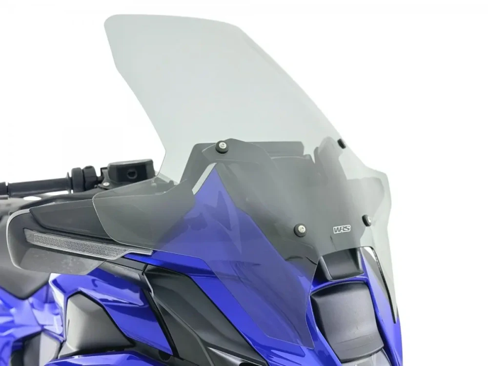 Plexi motocyklu WRS VERZE TOURING pro motocykl BMW R 1300 RT 2025-2026 barva kouřová, výška plexi 59,5 cm,