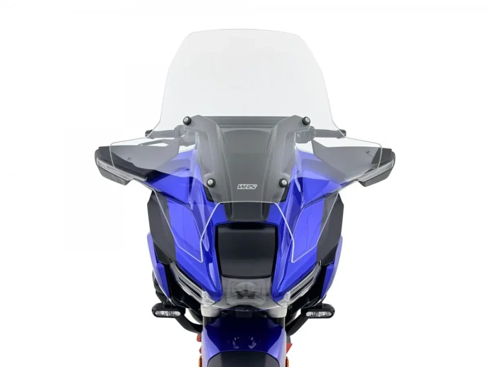 Plexi motocyklu WRS VERZE TOURING pro motocykl BMW R 1300 RT 2025-2026 barva čirá, výška plexi 59,5 cm,