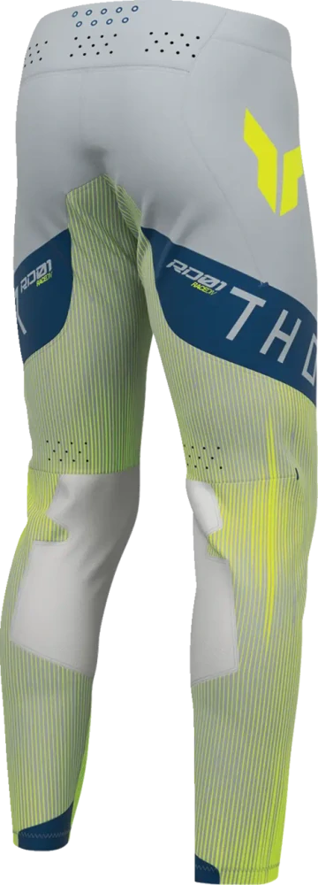 Lehké a pružné motokrosové - enduro kalhoty THOR SPORTMODE VANISH barva šedá/deep modrá