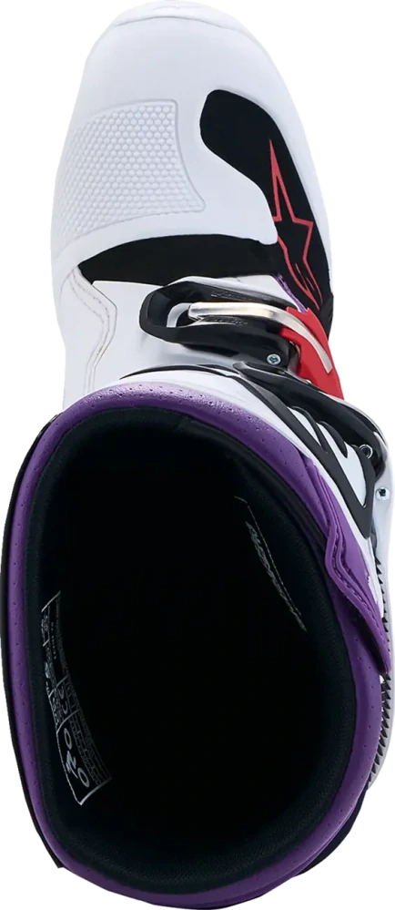 Dětské motokrosové boty / MX obuv ALPINESTARS TECH 7S barva mílá/navy/fialová