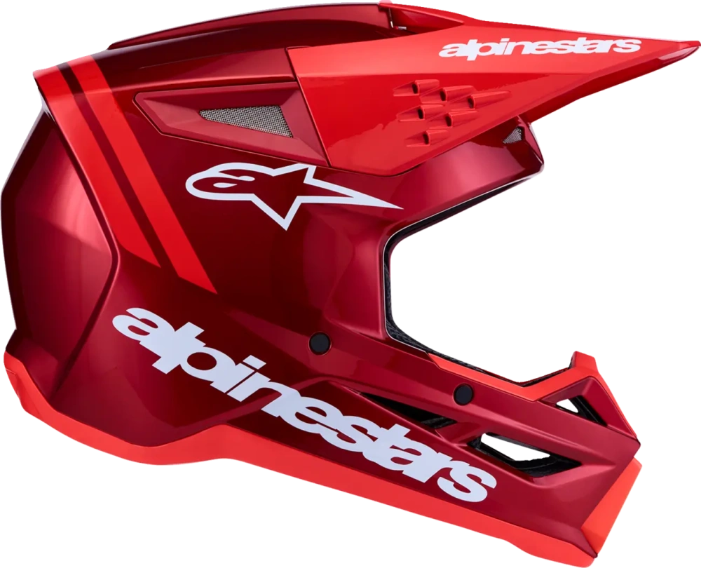 Motokrosová přilba ALPINESTARS SM3 / SM-3 / S-M3 RADIUM 8300726-3216 barva černá/bílá/modrá
