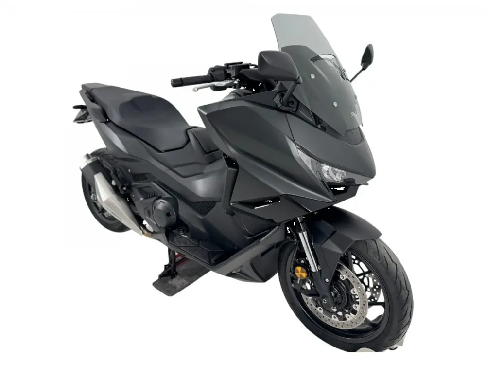 Plexi motocyklu WRS verze INTERMEDIO pro HONDA FORZA 750 rok 2025-2026 barva kouřová, výška 48,5 cm (1,3 cm nižší než originál)
