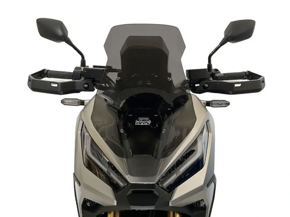 Plexi motocyklu WRS verze STANDART pro X-ADV 750 rok 2021-2024 barva tmavě kouřová,  výška plexi 56 cm  