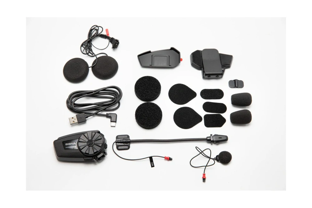 Komunikační zařízení / intercom SENA MESH HEADSET SPIDER ST 1 (dosah 2 km ) balení dvě jednotky 