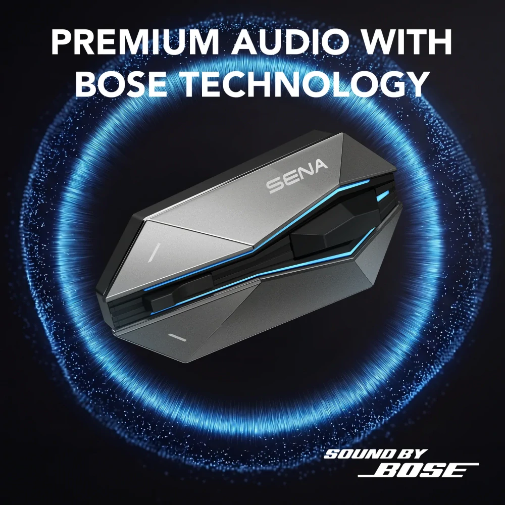 Komunikační systém / prémiové komunikační zařízení SENA HEADSET 60X (dosah 2 km ) balení dvě jednotky